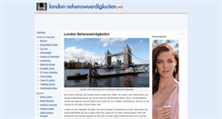Desktop Screenshot of london-sehenswuerdigkeiten.net